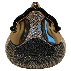 Rare Vintage Judith Leiber Crystal Chantelaine Minaudiere Production Sample